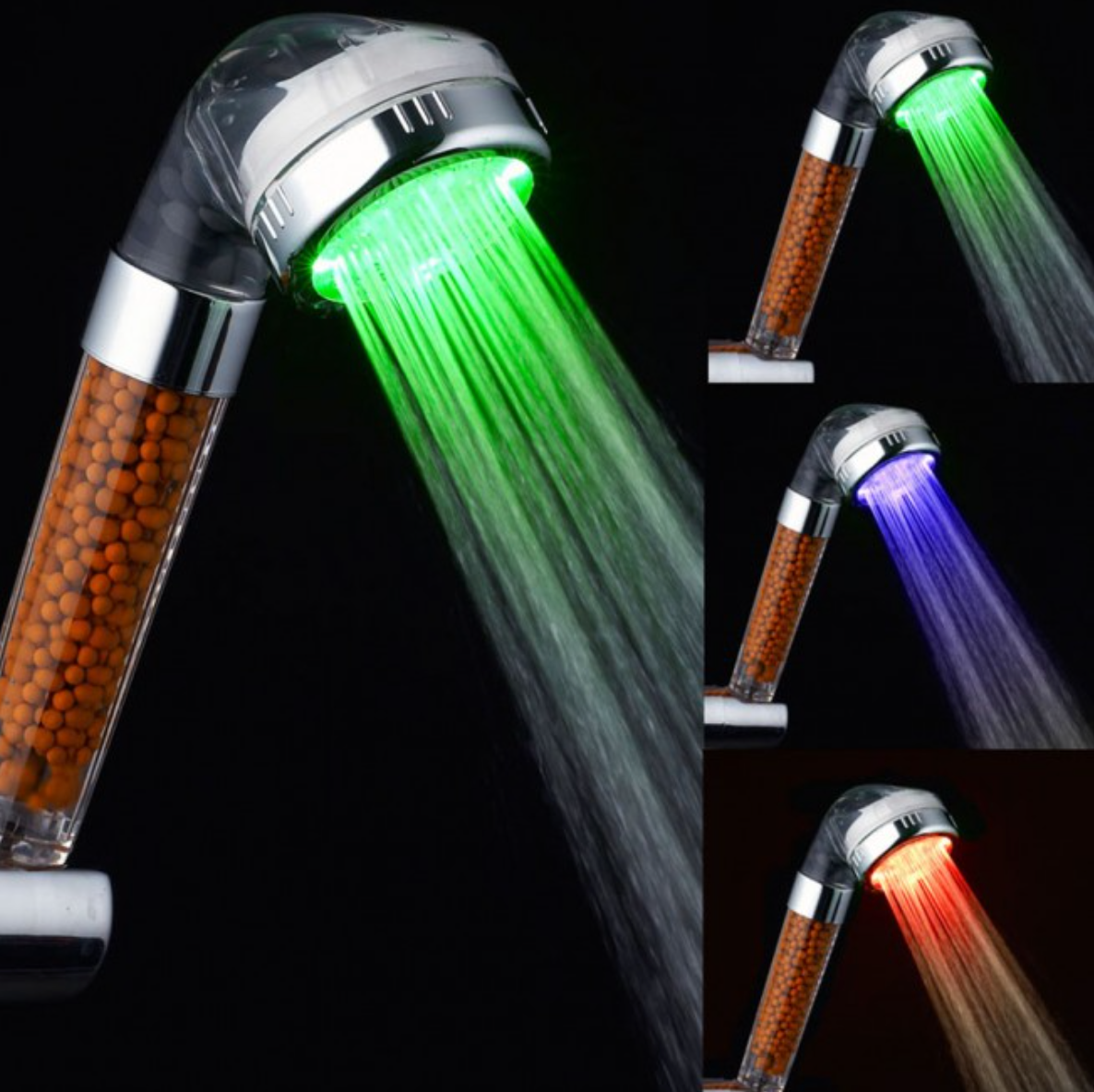 LumiFlow™ LED Shower Head